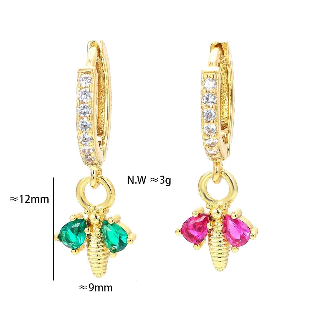 New Arrivals Fashion Tortoiseshell Turtle Earrings Hawaiian Earrings Gold Plated Jewerly with For Party Gift