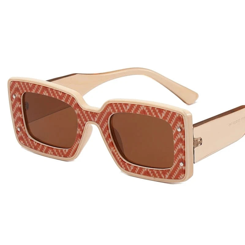 New Arrivals Style Women Small Tortoise Rectangle Sun glasses Manufacture Small Orders sunglasses 2024