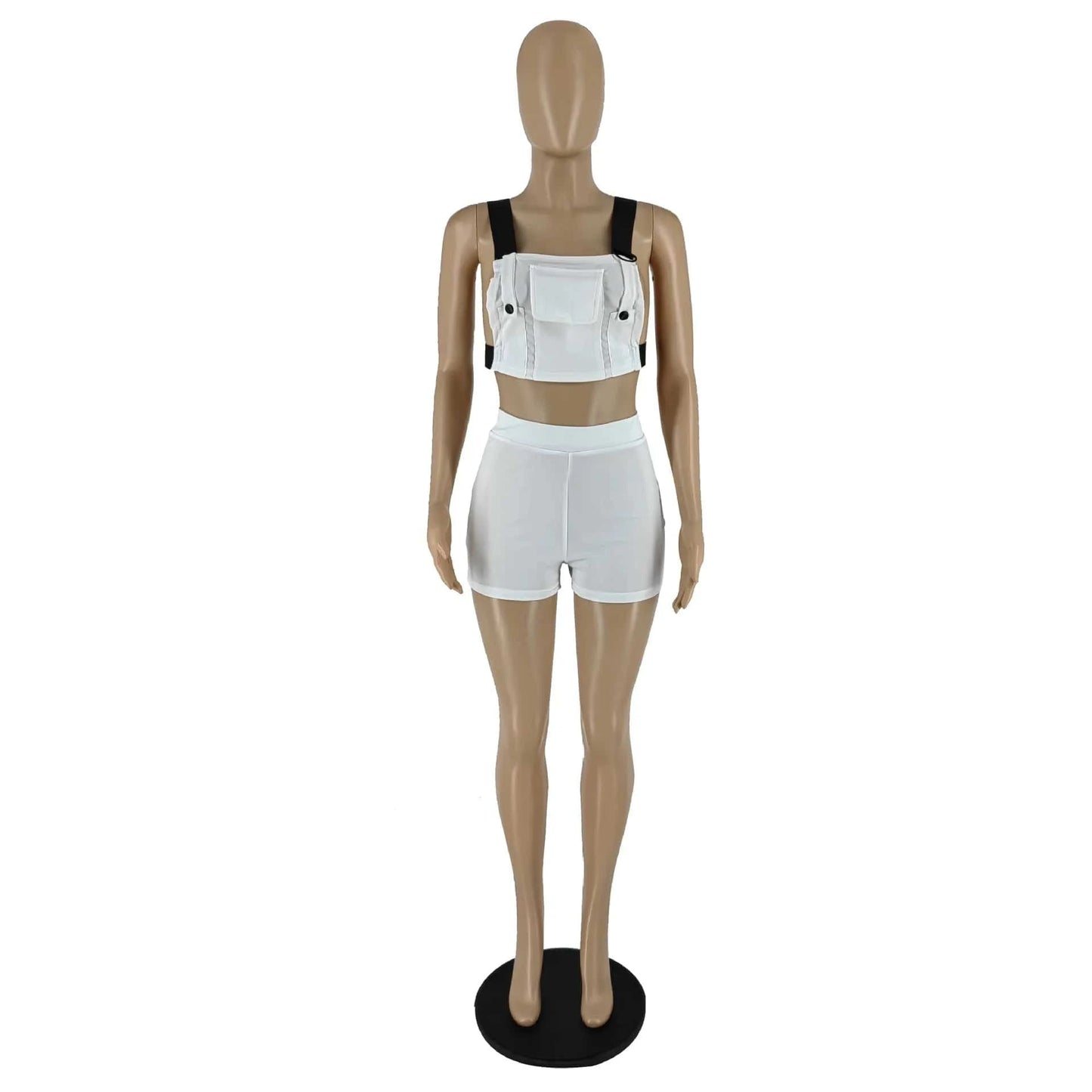 New Arrivals Tank Top Two Shorts Sets for Womens Set Tooling 2 piece Set Women Clothing Ladies Cute Outfits