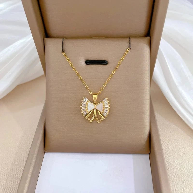 New Arrive Fashional 18k Gold Plated Cheap Fashion Jewelry Set Light Luxury  Fine Jewelry Jewelry Sets