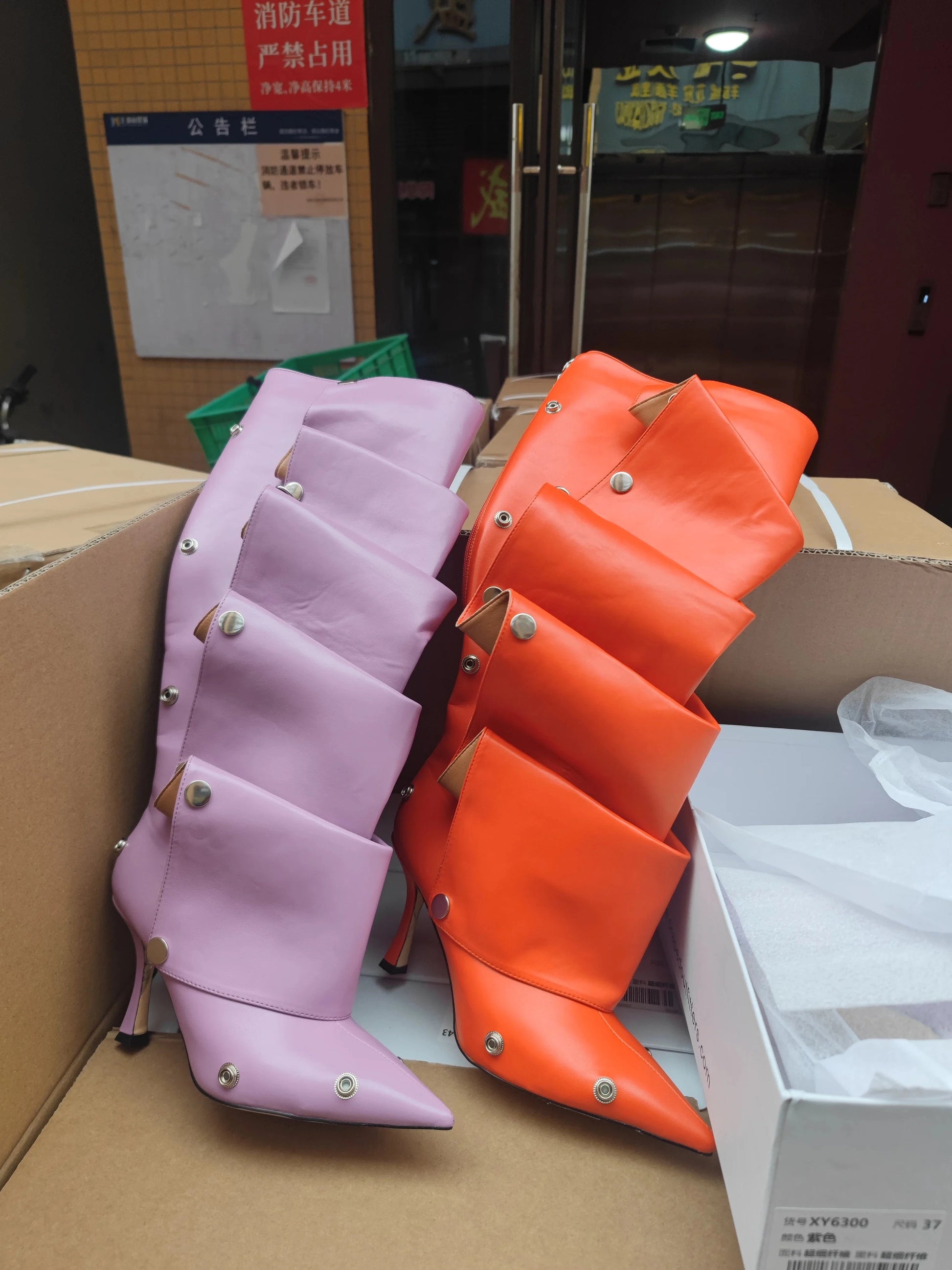 New Color Pointed Toe Buckle Stiletto Removable Boots Transformer Over The Knee Boots Thigh High Women Designer Boots