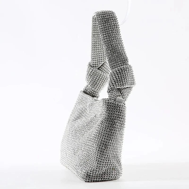 New Crystal Women Clutch Evening Bag Portable Clutches Ins Celebrity Fashional Rhinestone Handbags For Party