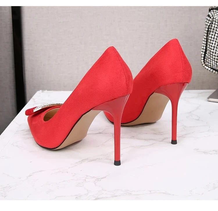 New Design Shoes 9 CM Stiletto Heels Women's Pumps Ladies Big Size High Heels High Quality Sexy Office Shoes For Women