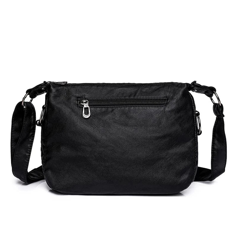 New Design Women Shoulder Bag Pu Leather Crossbody Bag Soft Messenger Bag Large Capacity Leather Purses Bolsa Feminine