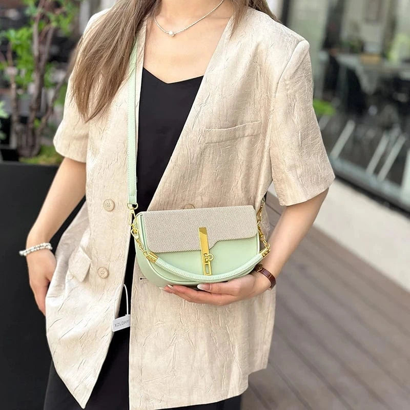 New fashion handbags 2024 light feminine leather bags lady design purses For Young Lady