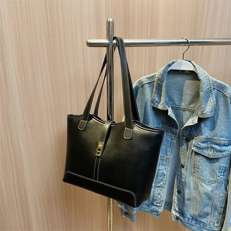 New Fashion Handbags 2024 Light Lady High Capacity Tote Bags Lady Design Purses for women
