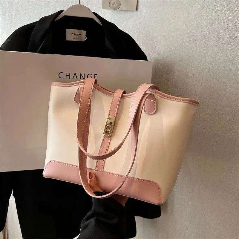 New Fashion Handbags 2024 Light Lady High Capacity Tote Bags Lady Design Purses for women