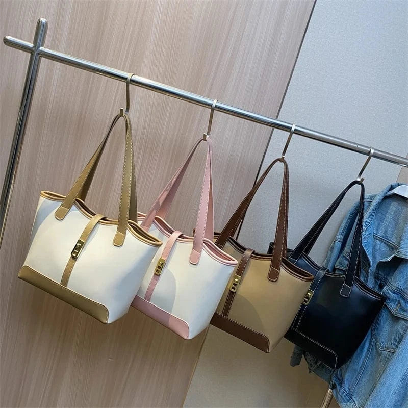 New Fashion Handbags 2024 Light Lady High Capacity Tote Bags Lady Design Purses for women