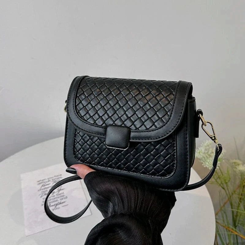 New fashion handbags 2024 Light Lady Leather Small Square Bags Lady Design Purses for women