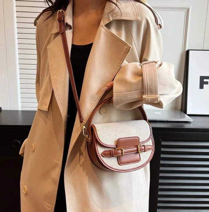 New Fashion Handbags Lady Casual Saddle Bags Lady Design Purses For Females