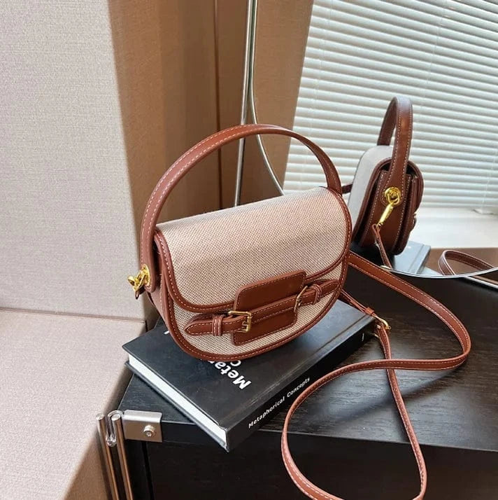 New Fashion Handbags Lady Casual Saddle Bags Lady Design Purses For Females