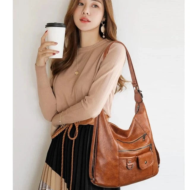 New Fashion High Quality Women Shoulder Woman Messenger Bag Luxury Soft Leather Handbags Women's Bags
