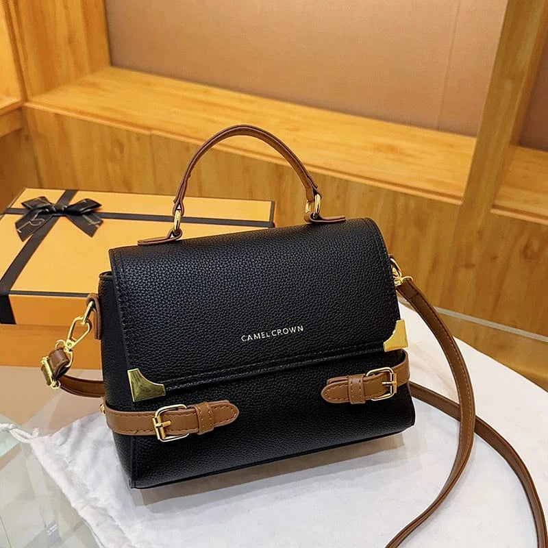 New Fashion Lock Purses And Handbag PU Leather Shoulder Bags Women Handbags Pink Ladies Hand Bags