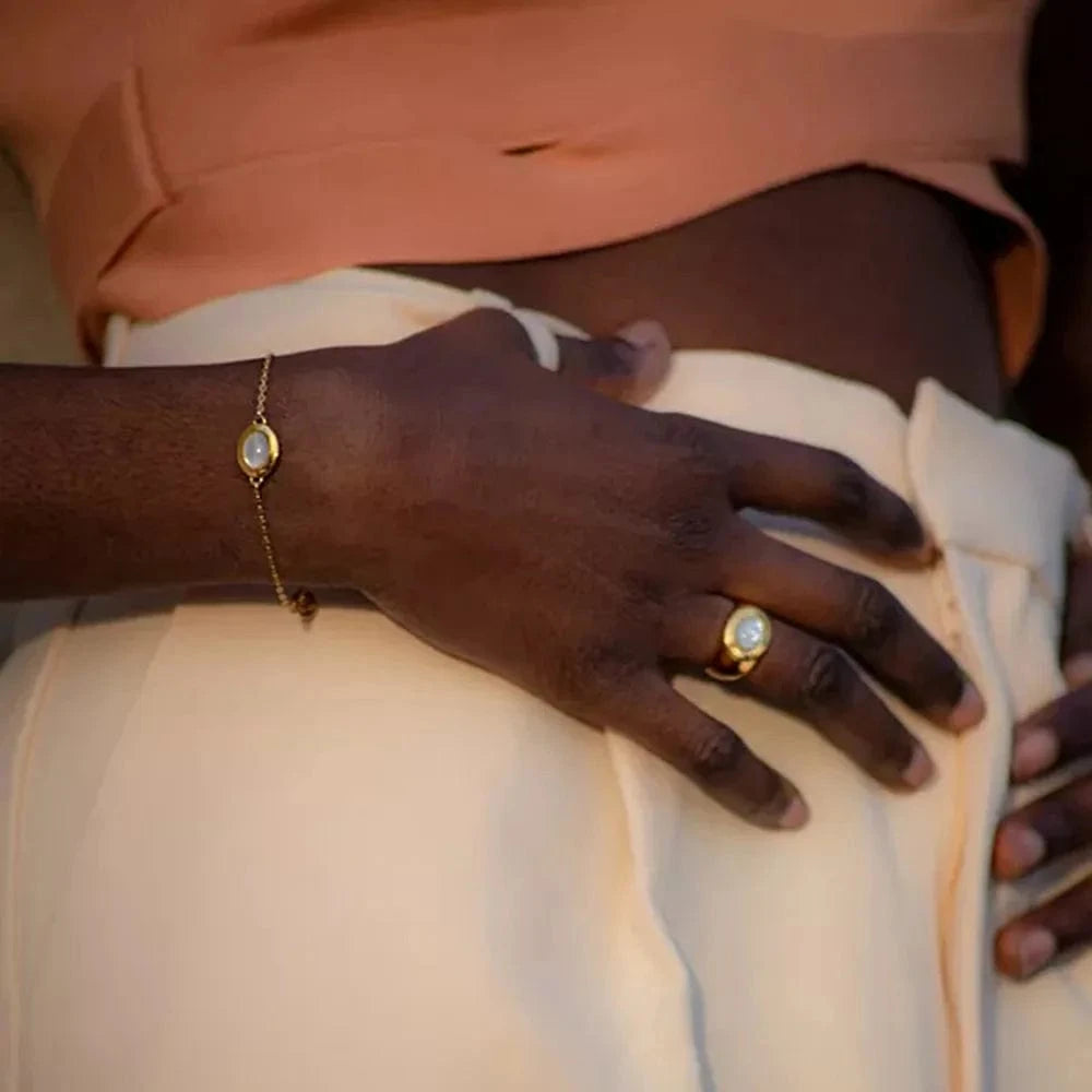 New Fashion Vintage Jewelry Star 18K Gold Plated Stainless Steel Hollow Clear Zircon Powerstar Pendant Necklace