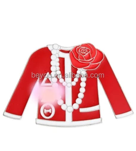 New Handmade Custom Greek Sorority Metal Alloy Greek Letter Triangle Pear Charms Woman Pendant Earring Jewelry