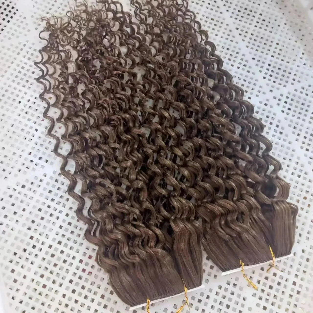 New hot sell 100% virgin cuticle aligned most invisible genius hair feather hair extensions hair wholesale vendors