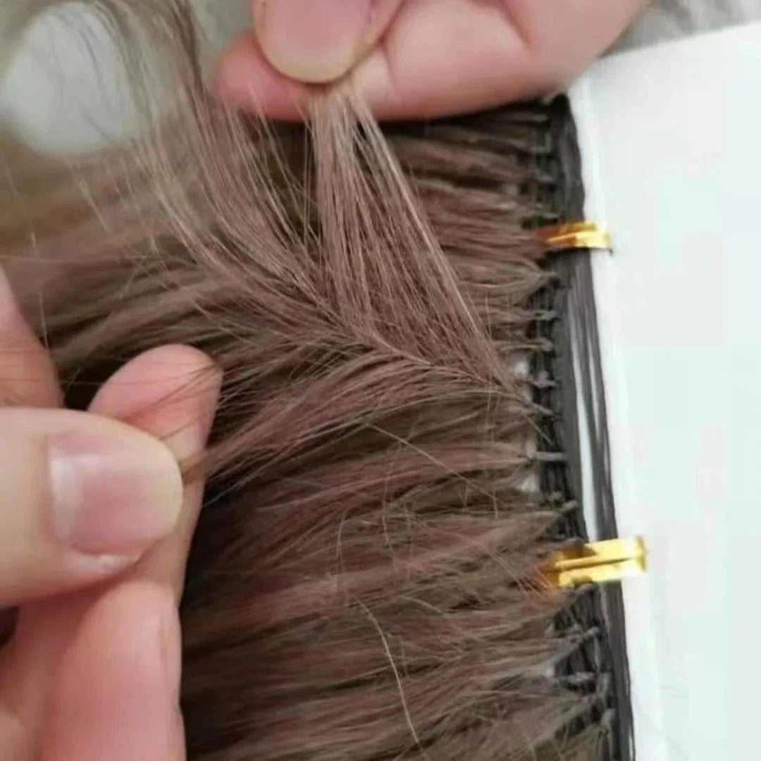 New hot sell 100% virgin cuticle aligned most invisible genius hair feather hair extensions hair wholesale vendors