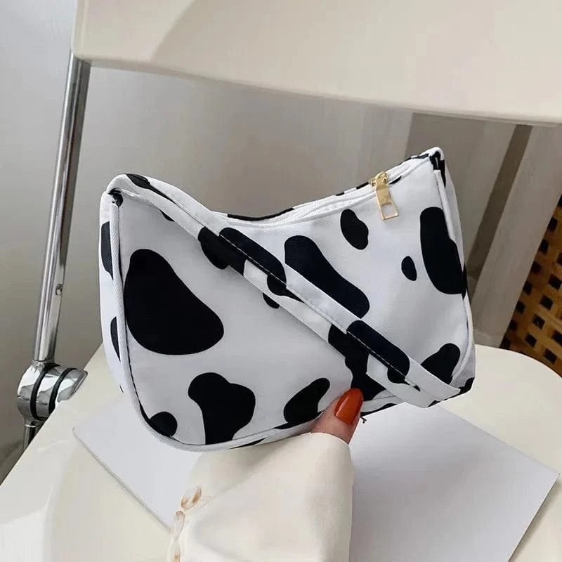 New ladies bag 2023 personalized printed pattern underarm shoulder handbagZebra leopard print Ladies exquisite handbag