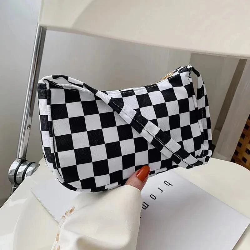 New ladies bag 2023 personalized printed pattern underarm shoulder handbagZebra leopard print Ladies exquisite handbag