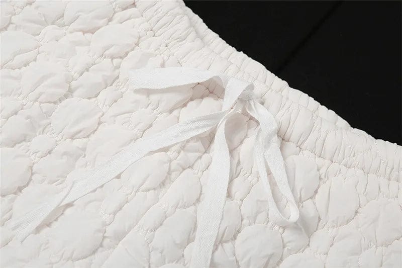 New Product Ideas 2023 Solid Color Drawstring Plush Trousers High Waist Casual Pants Fashion Loose Straight Pants