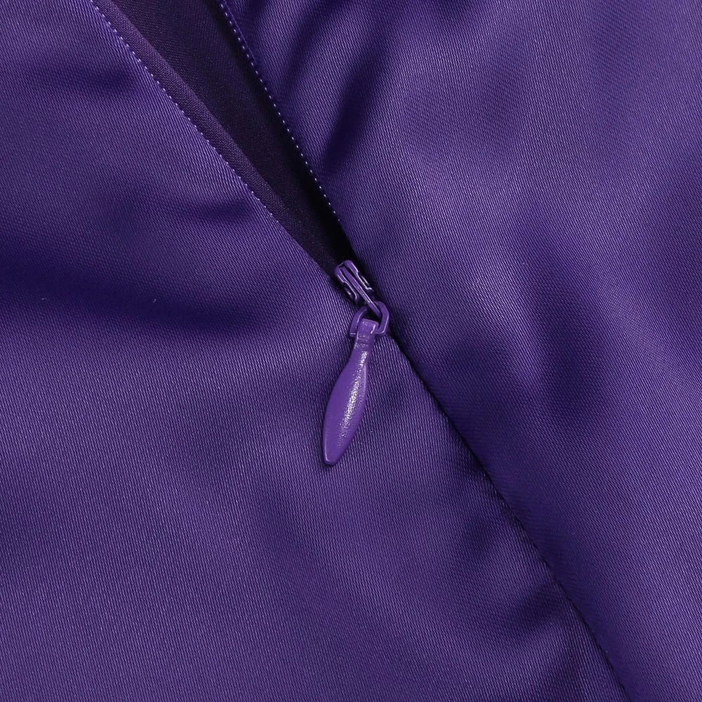 New Spring And Summer Women's Floor-Length Dress High-Waisted Commuter Charm Purple Halter Luxury Evening Party Dress