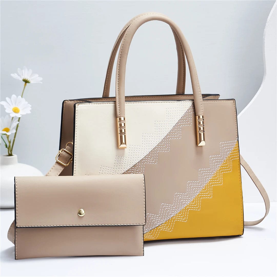 new square shoulder cross body bag custom women hand bags wholesale bags women ladies large capacity Set handbags