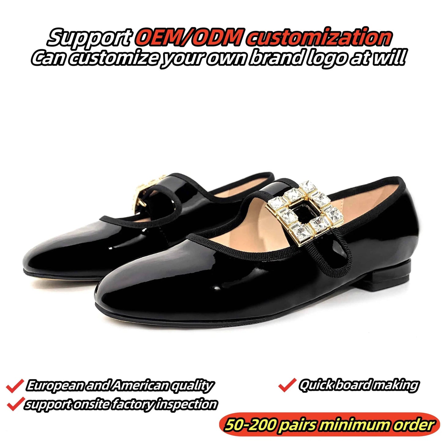 New styles Design H letter metal buckle Women's flat shoes Square head office simple casual flats Belt buckle loafers mules