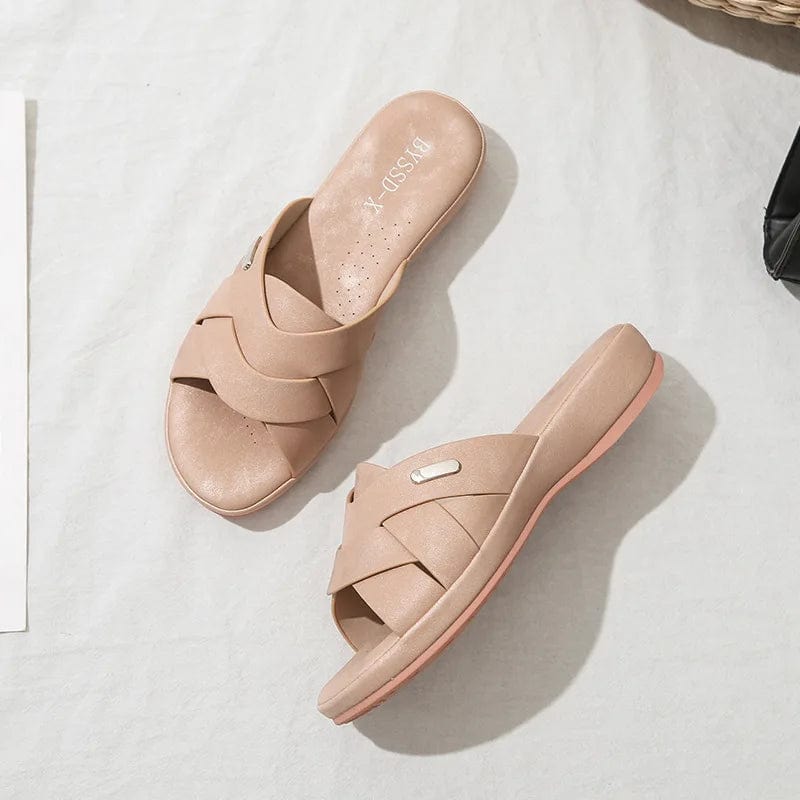 New Summer adult lazy shoes fashion sandals Casual slippers woman Beach Non-slip flat Outdoor Lightweight Sandals