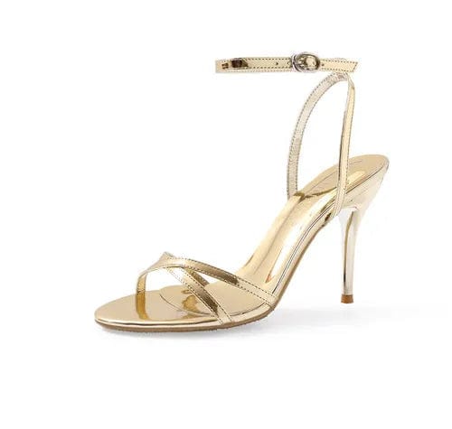 New Summer Female High Heels Stilettos Women Round-toe T-strap Slingbacks Pumps Sexy Party Outside Ladies Dress Sandals