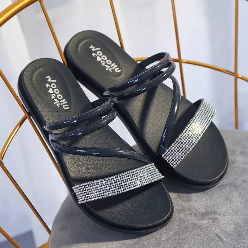 New summer Woman Shoes Fashion Casual Flat Rome Sandal adult Beach Shoes Lightweight Breathable Soft Non-slip Shoes