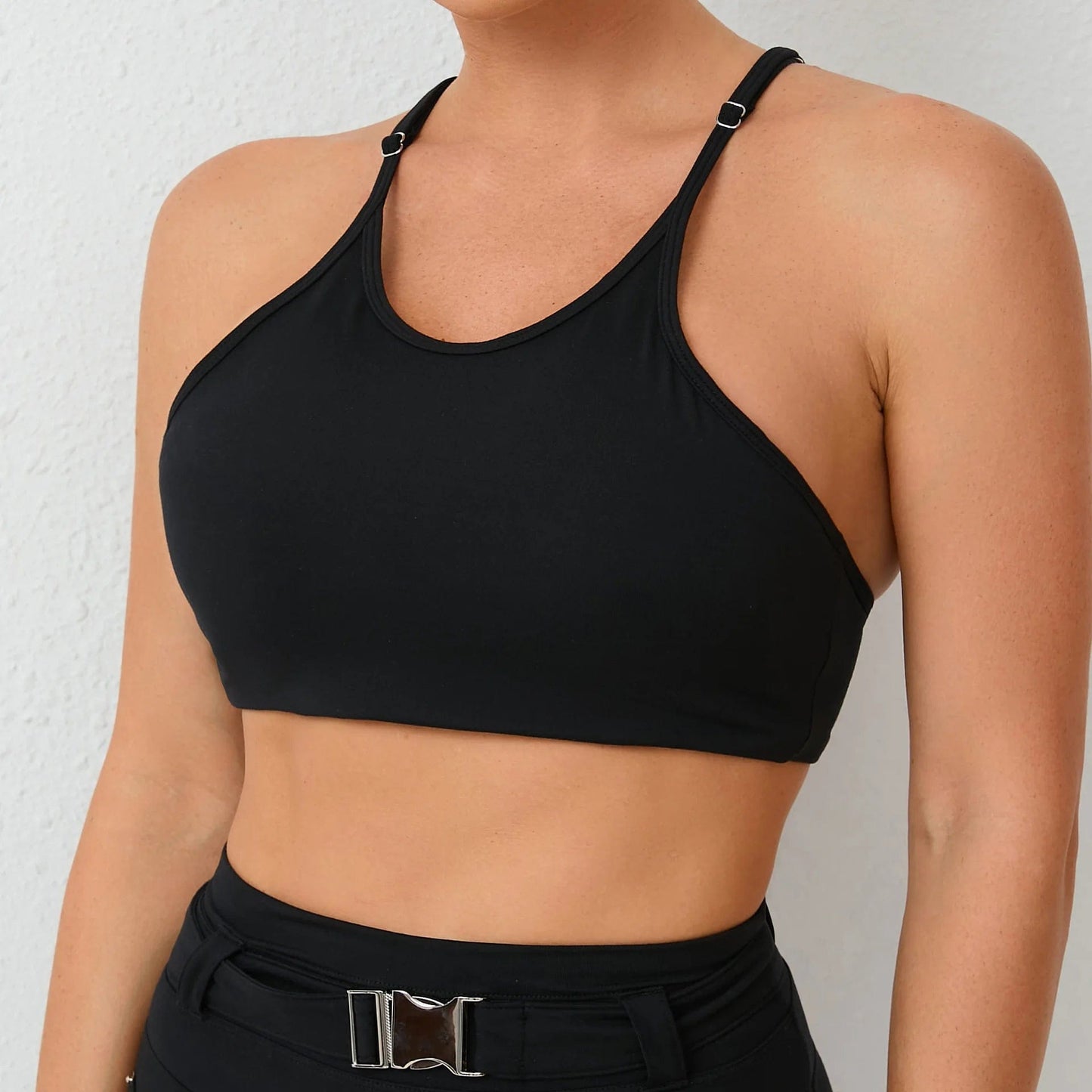 New Top Quick Dry Gym Fitness Yoga Wear Beautiful  Running Workout Sports Adjustable Sport Bra For Women 2024