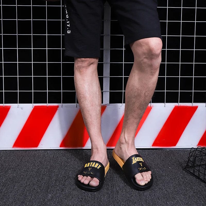 New Trendy Wholesale Custom Logo Non-slip Sandals Female Fashion Brand High Quality Home Plus Slippers