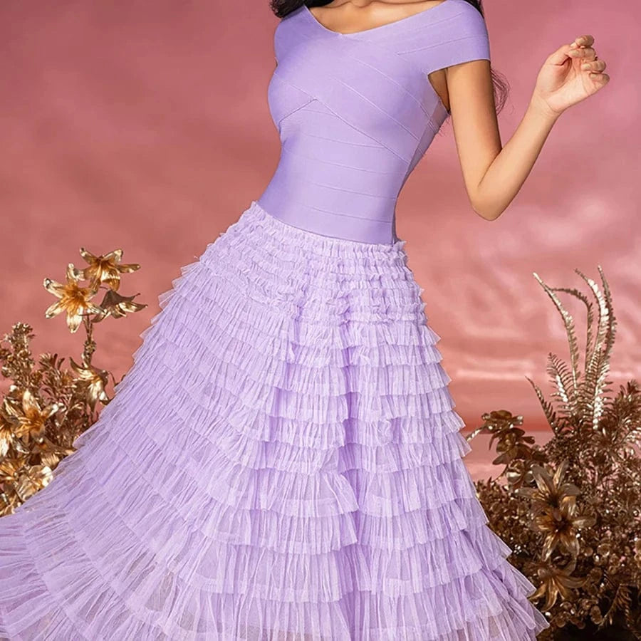 New Women Sexy Crew-Neck Sleeveless Dress Niche Style Black And White Temperament Dress Elegant Fashion Party Evening Dress