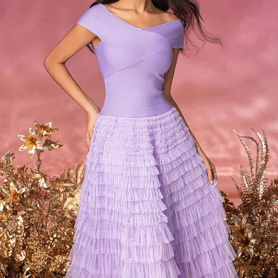 New Women Sexy Crew-Neck Sleeveless Dress Niche Style Black And White Temperament Dress Elegant Fashion Party Evening Dress