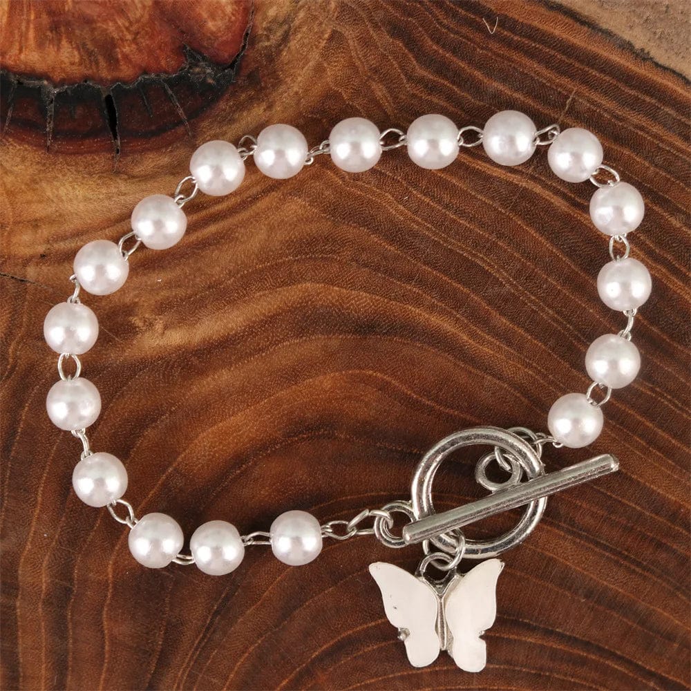 Newly Popular In 2024 Flower Bracelet Female Forest Student Colored Bracelet Minimalist and Niche Crystal Bracelets