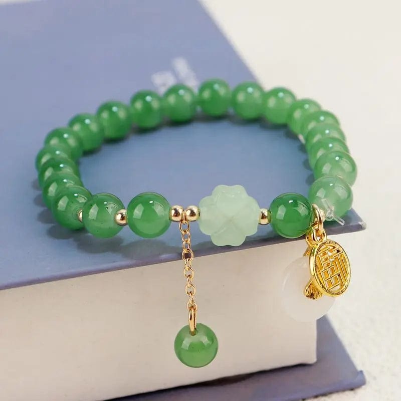 Newly Popular In 2024 Flower Bracelet Female Forest Student Colored Bracelet Minimalist and Niche Crystal Bracelets