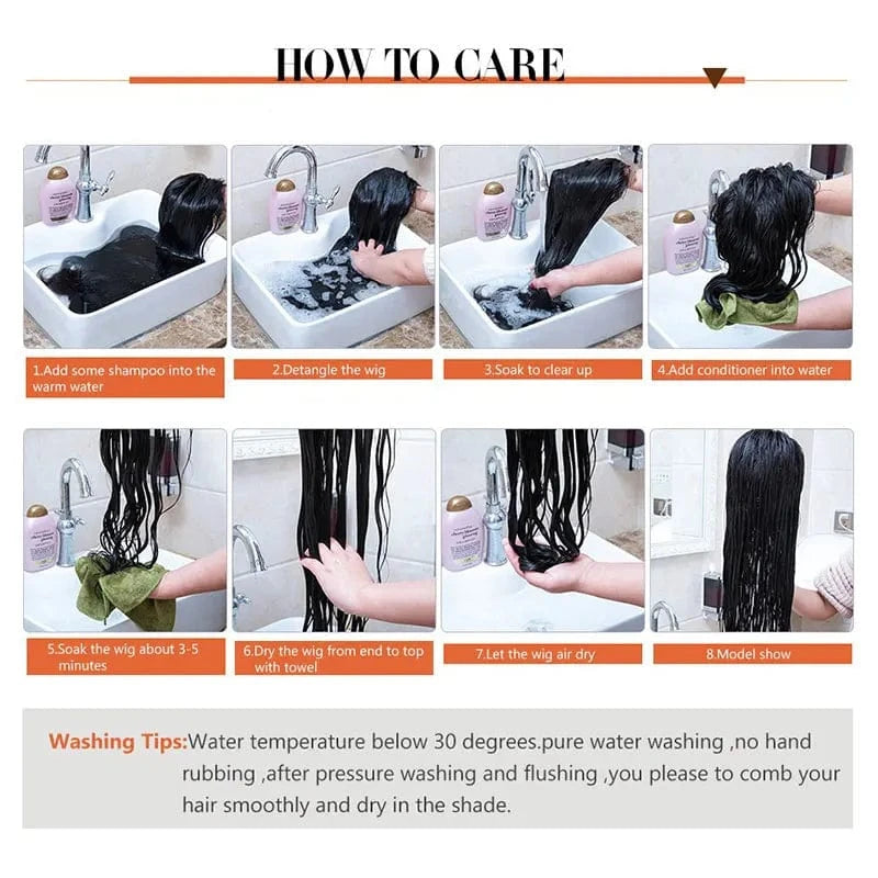 Newmi Hair Fluffy Kinky Curly Human Hair Wig With Thick Bangs 180% Density Glueless Brazilian Virgin None Lace Wig Natural Color