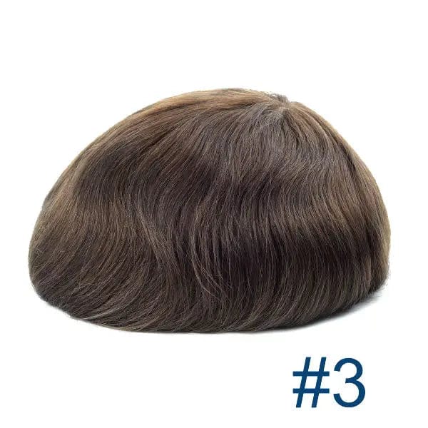 Newtimes hair stock fine mono french lace mens human hair replacement systems toupee for men