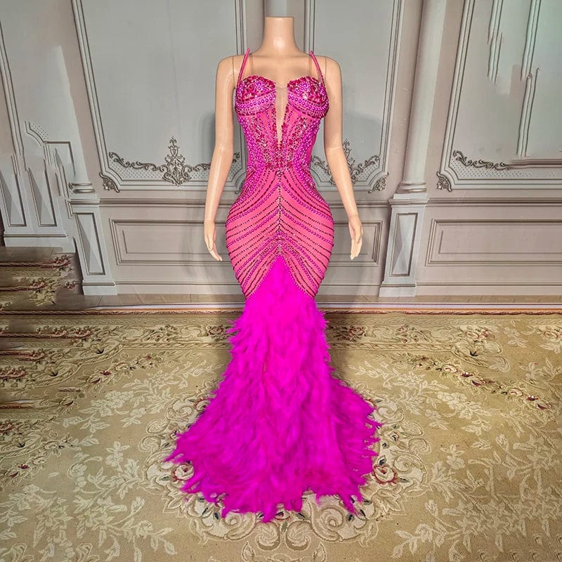 Novance Y3149 Best Selling Products 2024 Casual Dresses Vintage Evening Dress With Rhinestones Sexy Women Clothing For Party