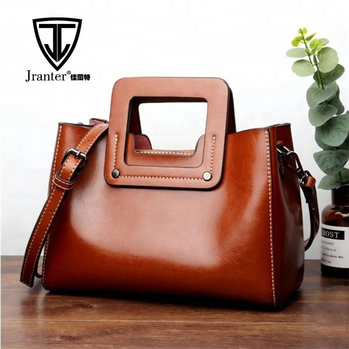OEM Sac A Main Femme Bolsa Feminina Fashion New Design Genuine Leather Ladies Female Shoulder Tote Bags Handbags Sets For Women