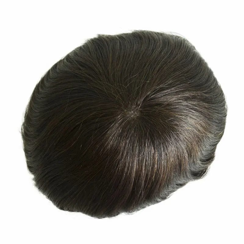 On Rite Front PU Human Hair Toupee Protesis Capilares Hombres For Man