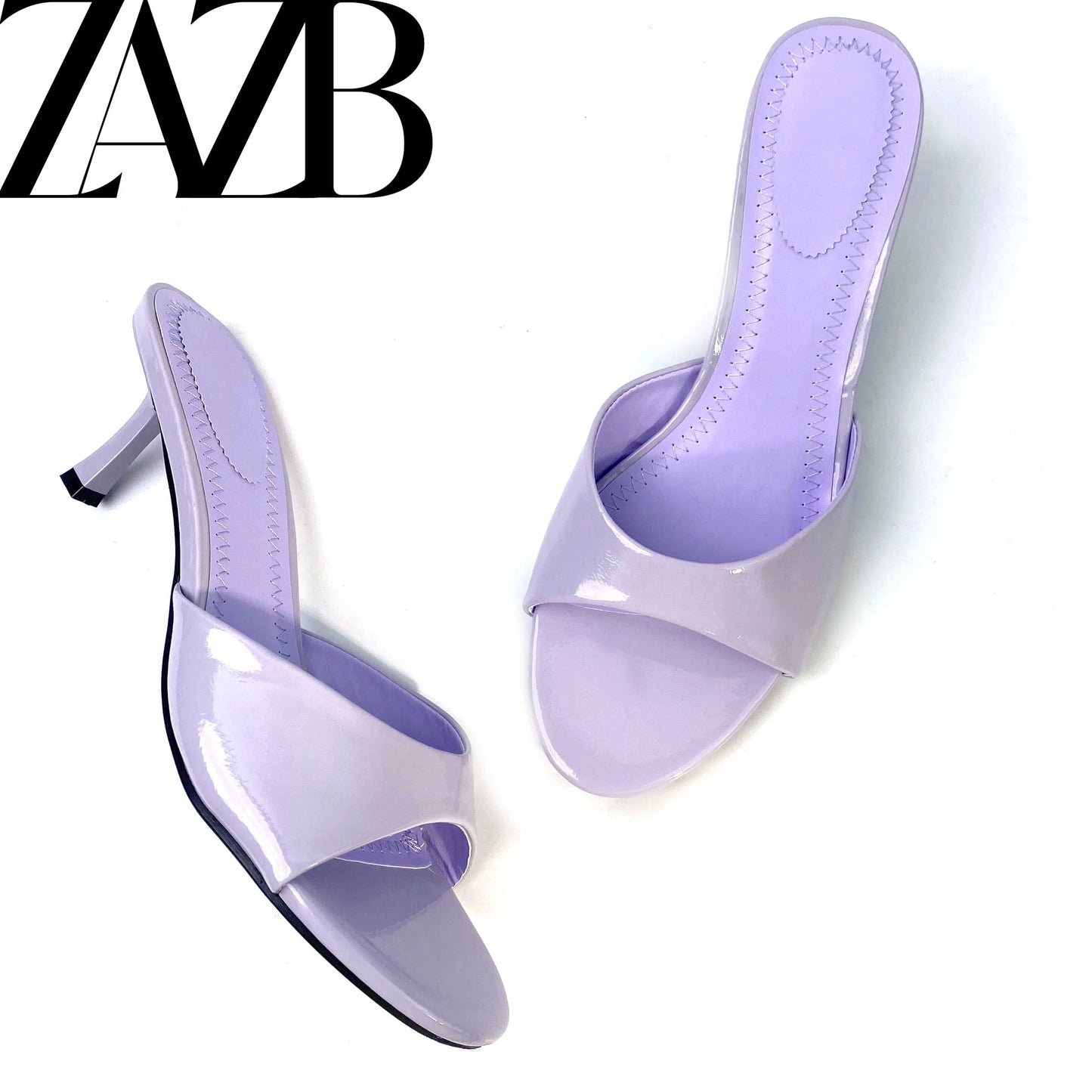 Open toe dress Formal Pointed head cross belt women high heel shoes designer famous brands office stiletto Thick heels Sandal