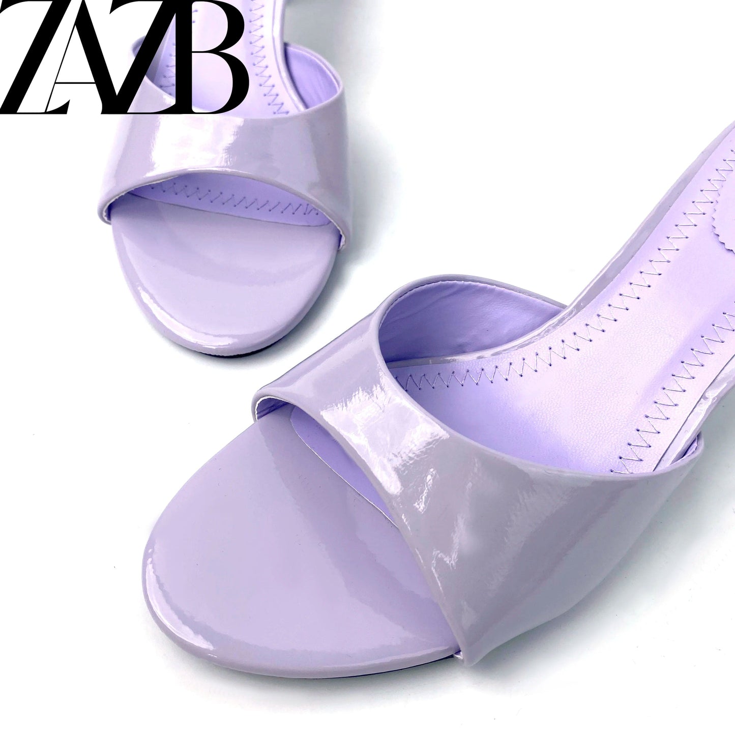 Open toe dress Formal Pointed head cross belt women high heel shoes designer famous brands office stiletto Thick heels Sandal