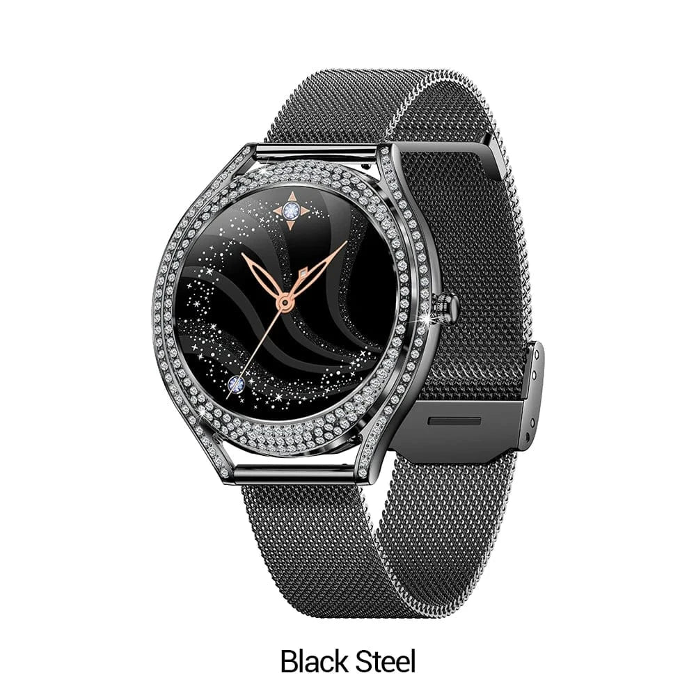 Original Smart Watch V66 / Black Steel 2024 New Arrival Smart Watch V66 Reloj Inteligente Smart Watch AMOLED BT Calling Smart Watch for Women Ladies