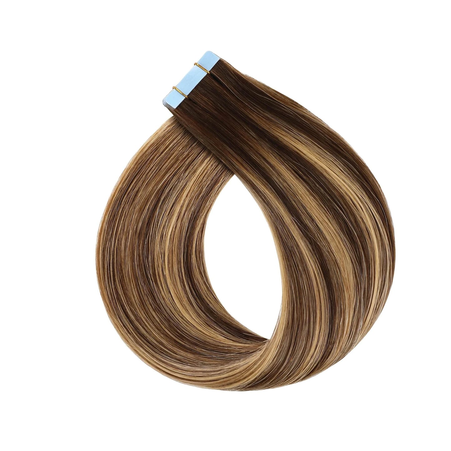 #P4/27T4 / 22 Inches European Double Drawn Russian Human Hair Tape Hair Extension High Quality Natural Remy Tape In Hair Extension