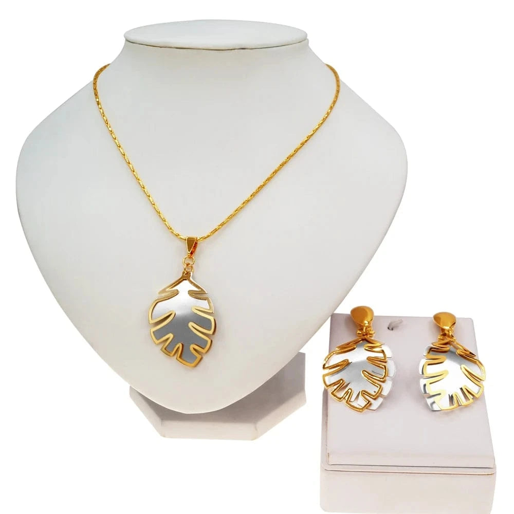 Party High Quality Necklace Jewelry / Adjustable / N220063 Zhuerrui Party High Quality Necklace Jewelry Brazilian Gold Ladies Jewelry Luxury Dubai Jewelry Sets N220063