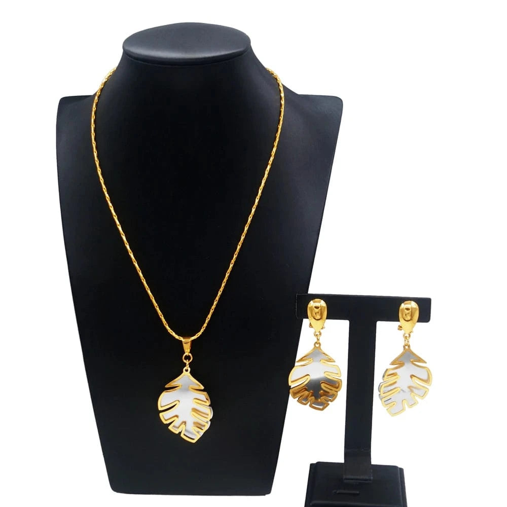 Party High Quality Necklace Jewelry / Adjustable / N220063 Zhuerrui Party High Quality Necklace Jewelry Brazilian Gold Ladies Jewelry Luxury Dubai Jewelry Sets N220063