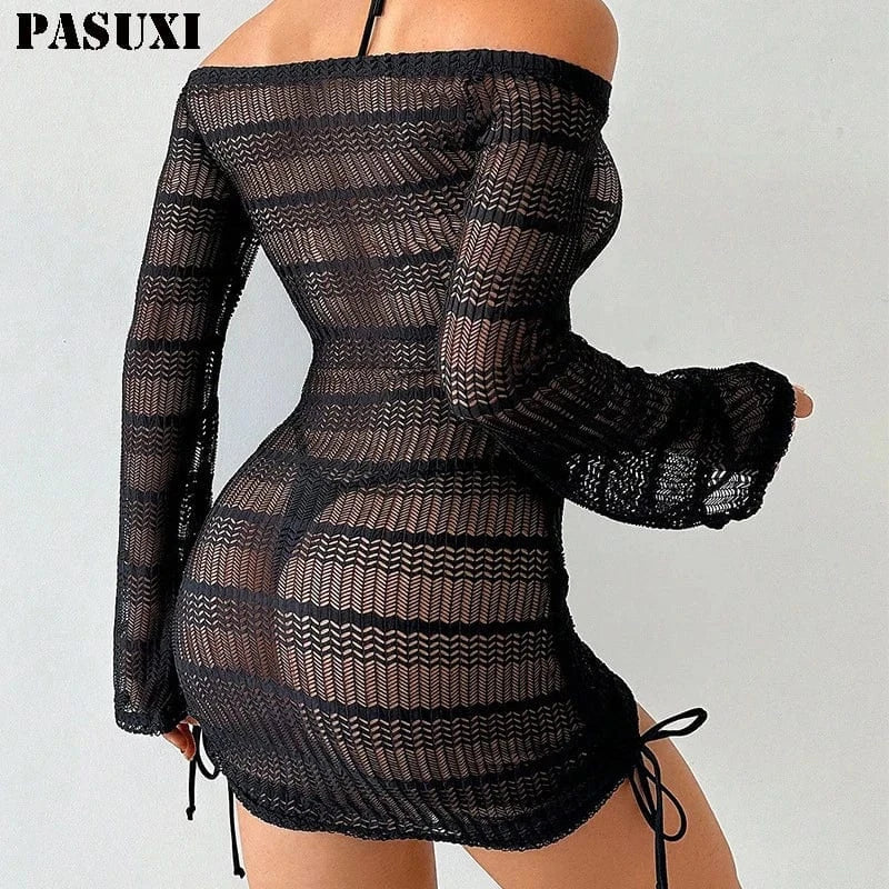 PASUXI Factory Wholesale OEM Texture Beachwear Bikini Custom Swimsuit Print Bikini Set Sexy Women Swimwear 2024