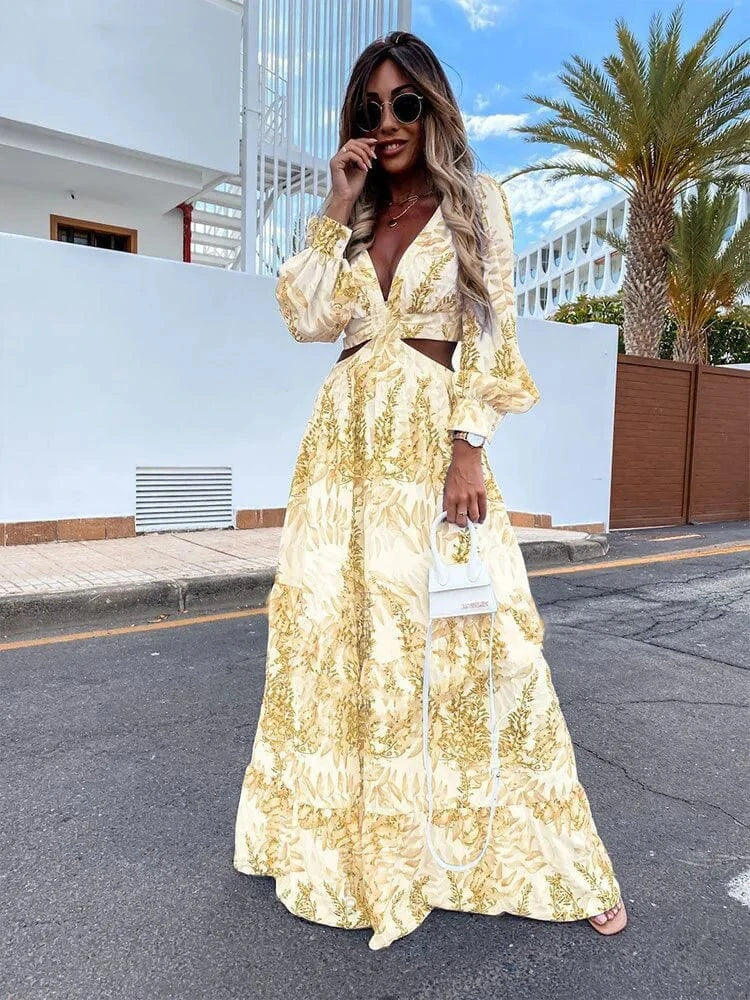 PASUXI Wholesale Lady Sexy Dresses Summer Fashion Print Plus Size Dress Girl Party Casual Dresses Women
