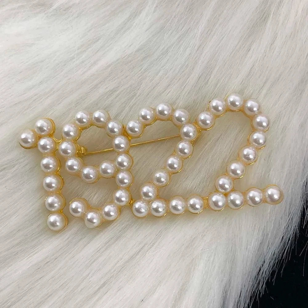 Pearl  Inlay Society Greek Paraphernalia Sorority Jewelry Gifts1922 Brooch Sigma Gamma Rho Jewelry Customize